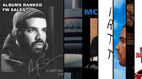 Drake's Albums Ranked by First-Week Sales | Scorpion Sales | - YouTube