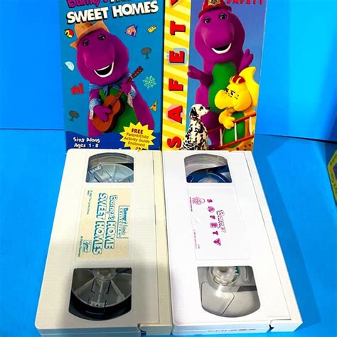 Barney Home Video | Toys | Barney Home Video Vtg 9s Barney Safety Home ...