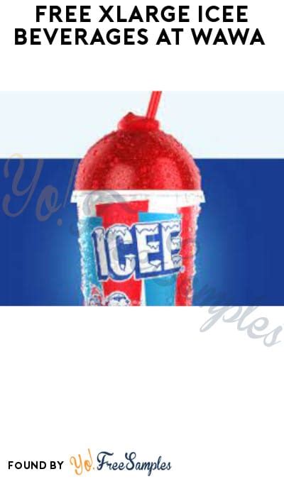 FREE XLarge ICEE Beverages at Wawa (Rewards/Coupon Required)