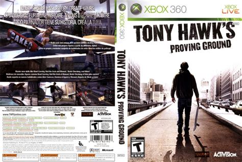 Tony Hawk's Proving Ground - XBOX 360 Game Covers - Tony Hawk s Proving Ground DVD English ...