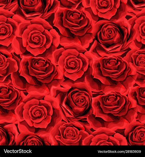 Rose Pattern Background