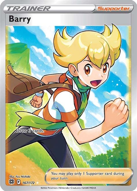 Barry (Full Art) - SWSH09: Brilliant Stars - Pokemon