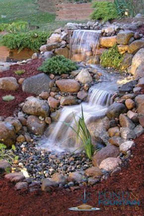 25+ DIY Water Features Will Bring Tranquility & Relaxation To Any Home | River rock garden ...