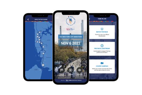 TCS New York City Marathon App and Runner Tracking