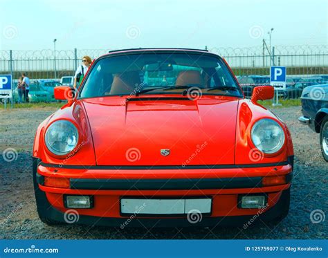 Luxury German Sports Car Porsche 911 Turbo on Festival of Retro Editorial Photography - Image of ...