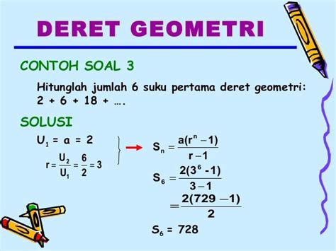 Contoh Soal Barisan Dan Deret Geometri - Riset