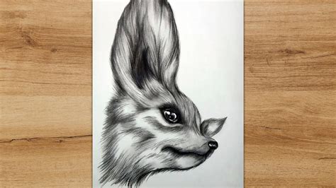 How To Draw A Realistic Fox Head