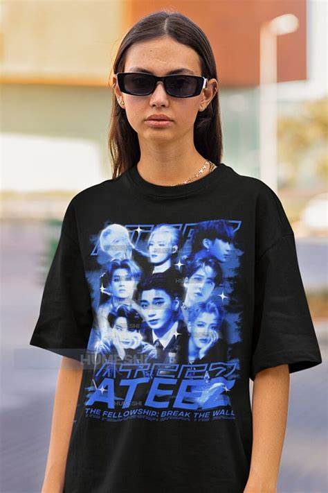 ATEEZ Shirt Tee Merch Ateez the Fellowship Tour 2022 2023 - Etsy Turkey | Tee shirts, Trending ...