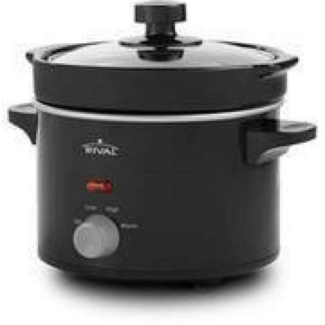 Rival 2 Quart Slow Black Cooker - Walmart.com - Walmart.com