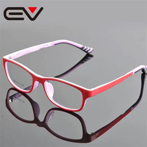 Unisex Prescription Lens Computer Eyeglasses TR90 Optical Glasses Myopia Full Frame Eye Glasses ...