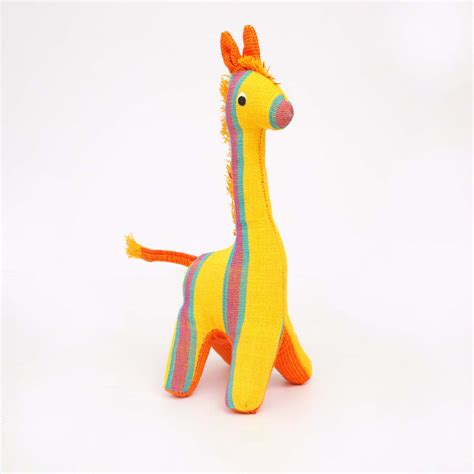 Yellow GIRAFFE Soft Toy | Who We Are