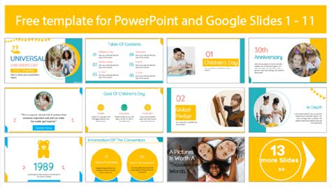 Universal Children's Day Template - PowerPoint Templates and Google Slides