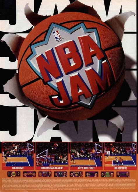 NBA Jam Sticker boom Shaka Laka 90s Video Games - Etsy