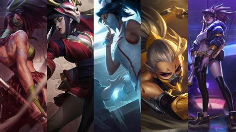 Just a splash compilation of my favorite Akali skins (and base) | League of legends, Lol, Splash