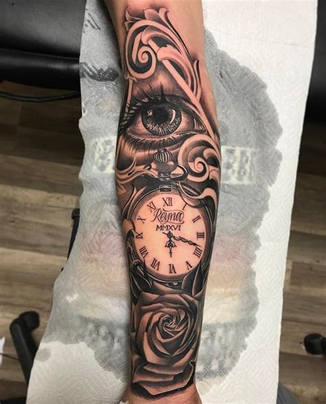 Clock Tattoo by Jesus Art - Tattoo Insider