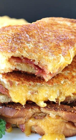 Cheese Toast Bacon Grilled Cheese - Great Grub, Delicious Treats