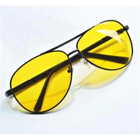 Night Vision Glasses Polarized Driving UV400 Anti Glare Sunglass Glasses-in Men's Sunglasses ...