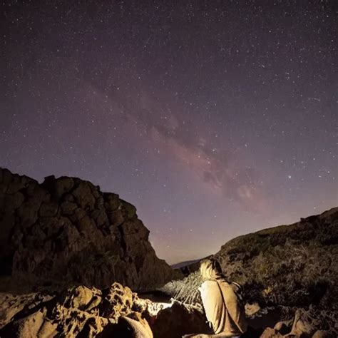 caveman looking at meteor shower | Stable Diffusion | OpenArt