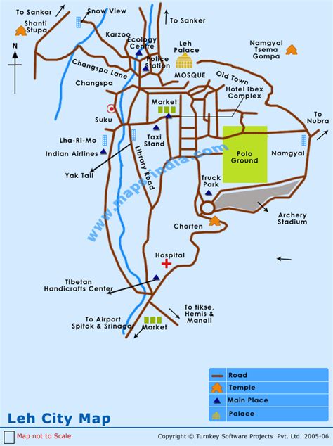 A Trip to Ladakh: Maps of Leh & Ladakh