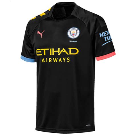 US$ 14.98 - 2019/20 Man City 1:1 Quality Away Black Fans Soccer Jersey ...