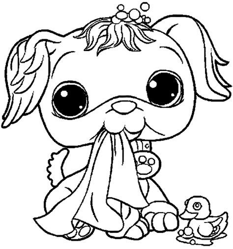 Littlest Pet Shop Coloring Pages Printable - Coloring Home