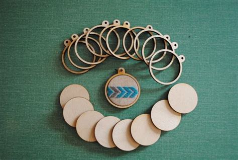 3 Miniature Wooden Embroidery Hoop Frames. | Wooden embroidery hoops, Cross stitch embroidery ...