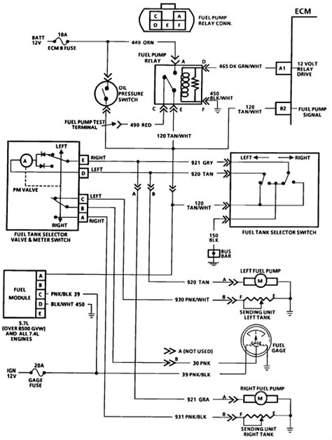 85 Corvette Fuel Pump Relay Wiring Diagram