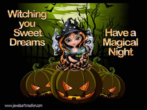 goodnighthalloweenfairy.gif (542×406) | Glitter graphics, Halloween fairy, Nighty night