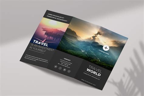Free Travel Brochure Google Slides & PowerPoint Templates