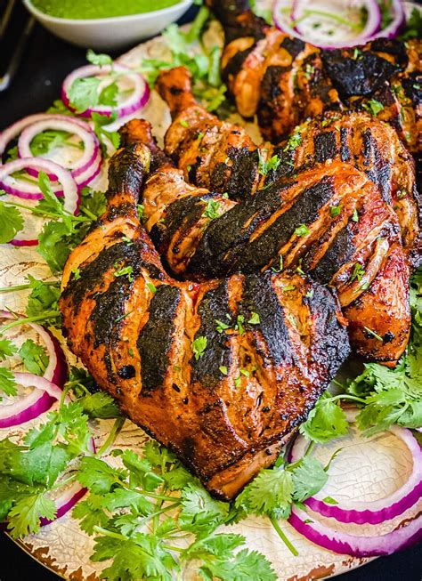 Grilled Tandoori Chicken [EASY] - Outdoor Recipes Grillseeker