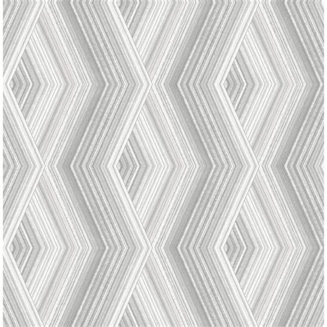 Crown Aura Silver Geometric Silver Wallpaper Sample M1580SAM - The Home ...