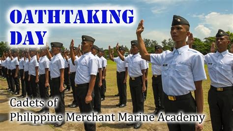 Oathtaking Day PMMA Class of 2022 | Cadets of Philippine Merchant ...