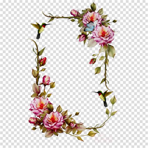 flower frame clipart transparent 10 free Cliparts | Download images on ...