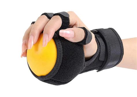 Deluxe Anti-Spasticity Hand Ball Splint- Functional Impairment Finger ...