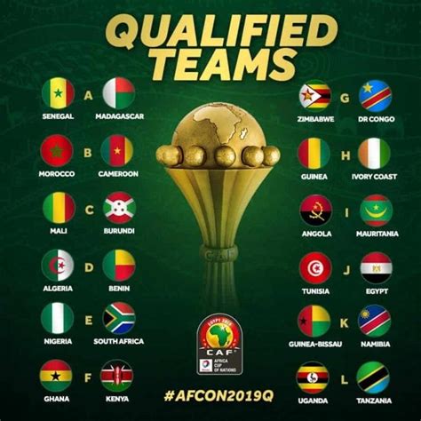 Com África do Sul, Copa Africana tem suas 24 seleções classificadas à ...