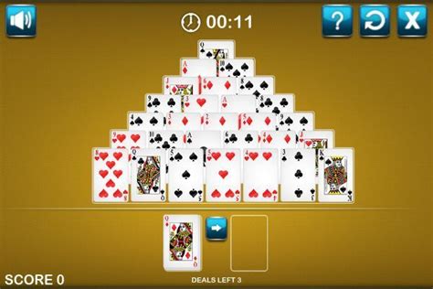 Pyramid Solitaire 🕹️ 🃏 | Free Cards Browser Game