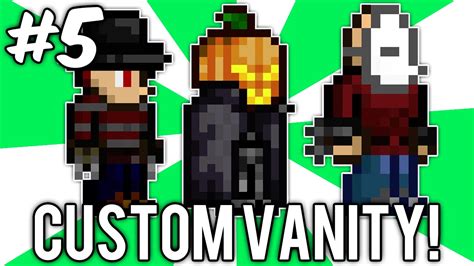 Terraria Custom Vanity Sets #5 (Freddy Krueger, Jason, & Headless ...