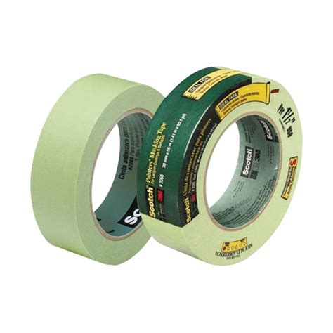 3M™ 70006222312 Green 2060 Painters Tape - Masking Tape 25mm x 50m | Rapid Online