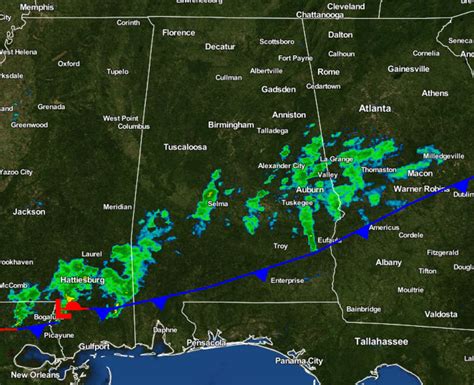 A Brief Update On Tonight’s Weather : The Alabama Weather Blog