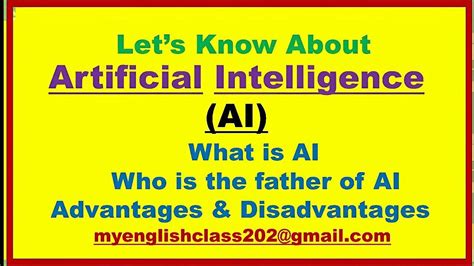 ARTIFICIAL INTELLIGENCE || AI || PARAGRAPH ON ARTIFICIAL INTELLIGENCE ...