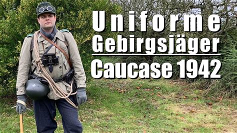 🧥 Uniforme Gebirgsjäger - Présentation d'uniforme WW2 - YouTube