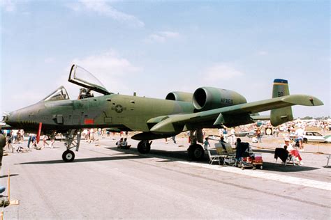 Fairchild Republic A-10A Thunderbolt II close air support aircraft