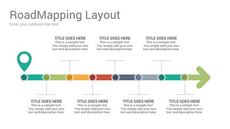 Road Mapping Diagrams Keynote Template - SlideSalad