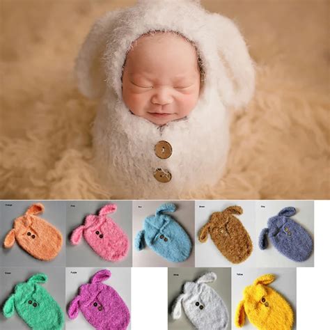 Baby Newborn Photography Props Kids Costume Wrap Photo Props Newborn Accessories Prop Warm Soft ...