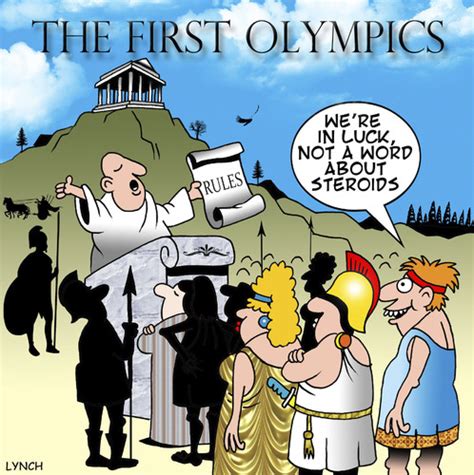 Olympics By toons | Sports Cartoon | TOONPOOL