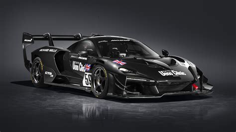 Black McLaren Senna GTR LM Ueno Clinic Car 4K 5K HD Cars Wallpapers | HD Wallpapers | ID #43707