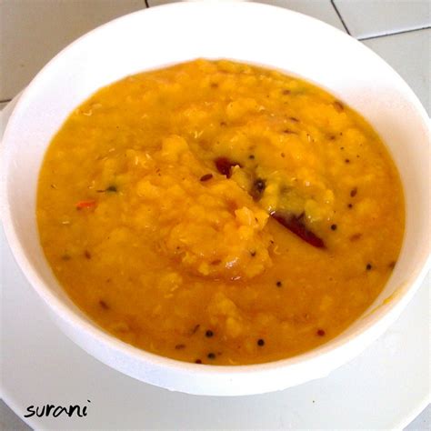 Sri Lankan Dhal Curry - Whimsical Chef