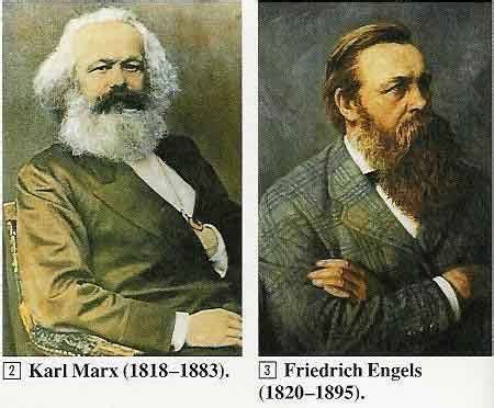 Karl Marx and Friedrich Engels: The Bourgeois & Proletariat ...