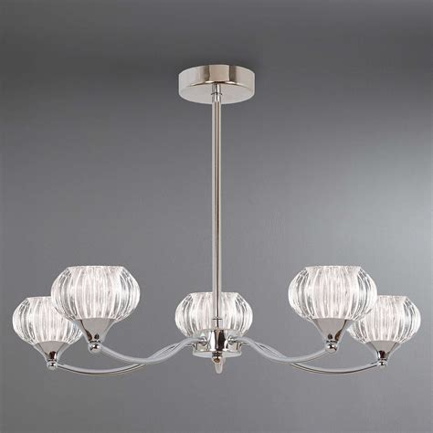 Sofia Chrome 5-Light Fitting | Dunelm | Light fittings, Light fittings ...