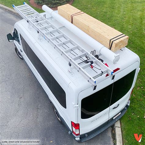 H1 Ladder Roof Rack for Ford Transit Cargo Van 2015-On – VANTECH USA INC.